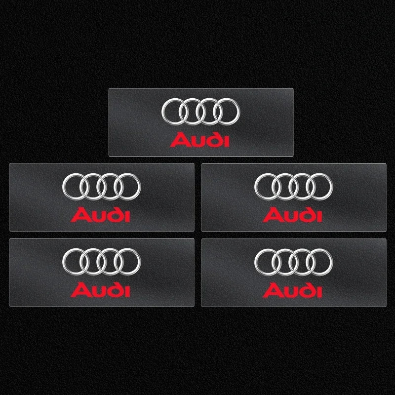 Car Interior Steering wheel 3D Sticker Decals Emblem Car accessories For Audi SLINE S2 S3 S4 S5 S6 S7 S8 S RS A3 A4 B8 8P 8V A6